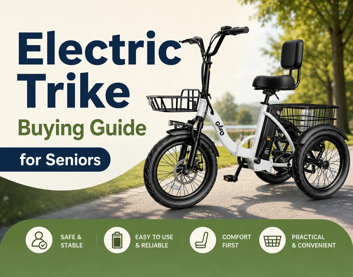 Electric Trike Buying Guide for Seniors and Limited Mobility