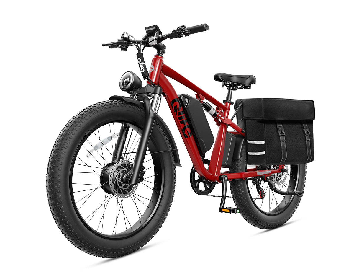 Racer Max Dual Motor 26x4.0'' Fat Tire Electric Bike for Adults