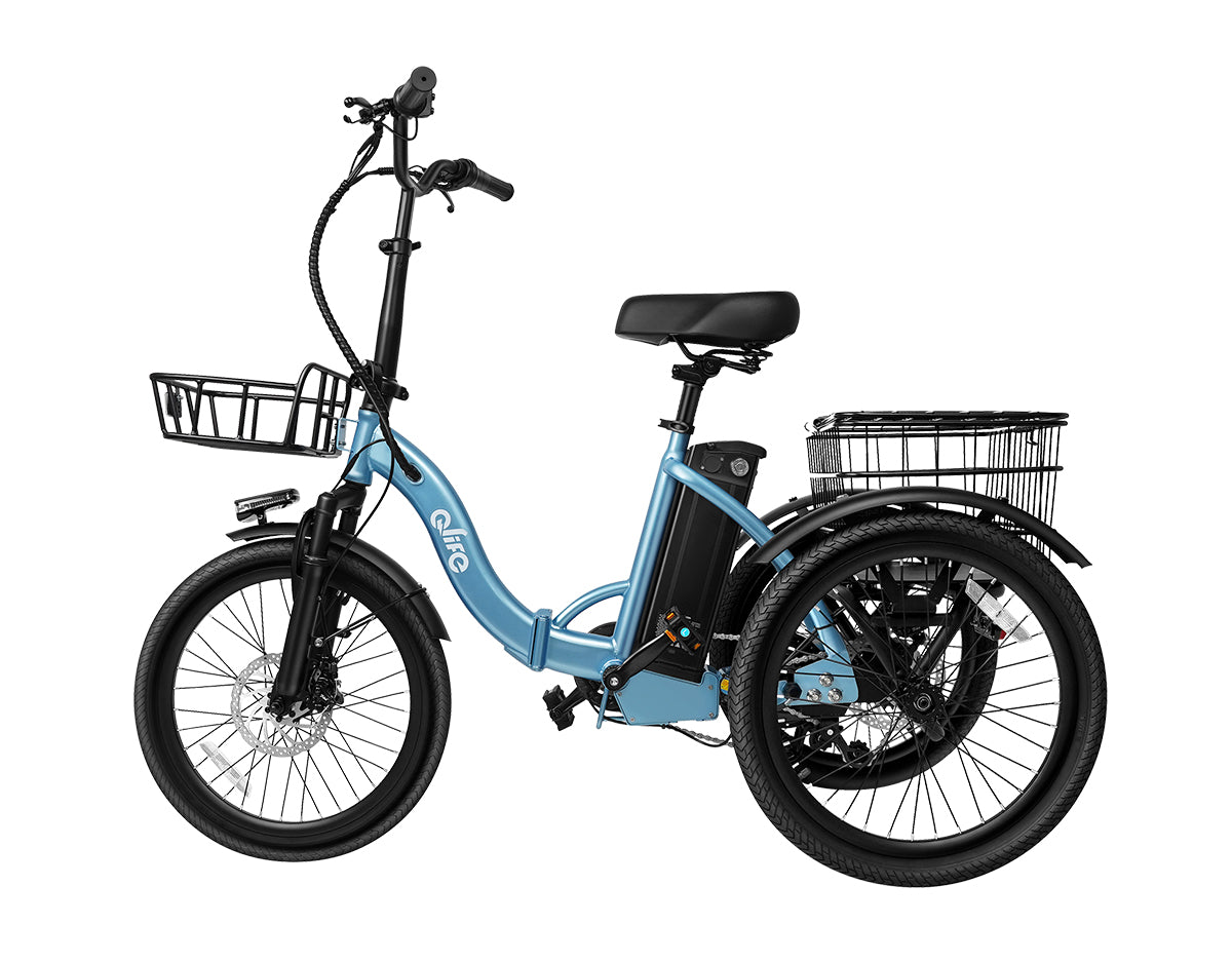Triker Folding 3 Wheels Electric Bike