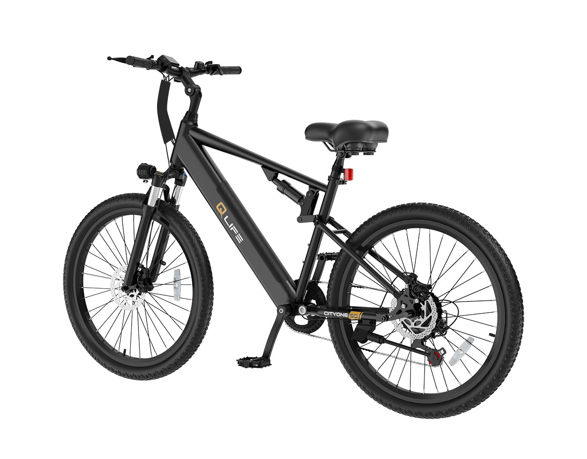 Cityone Step Over Ultra Full Suspension Mountain eBike for Adults