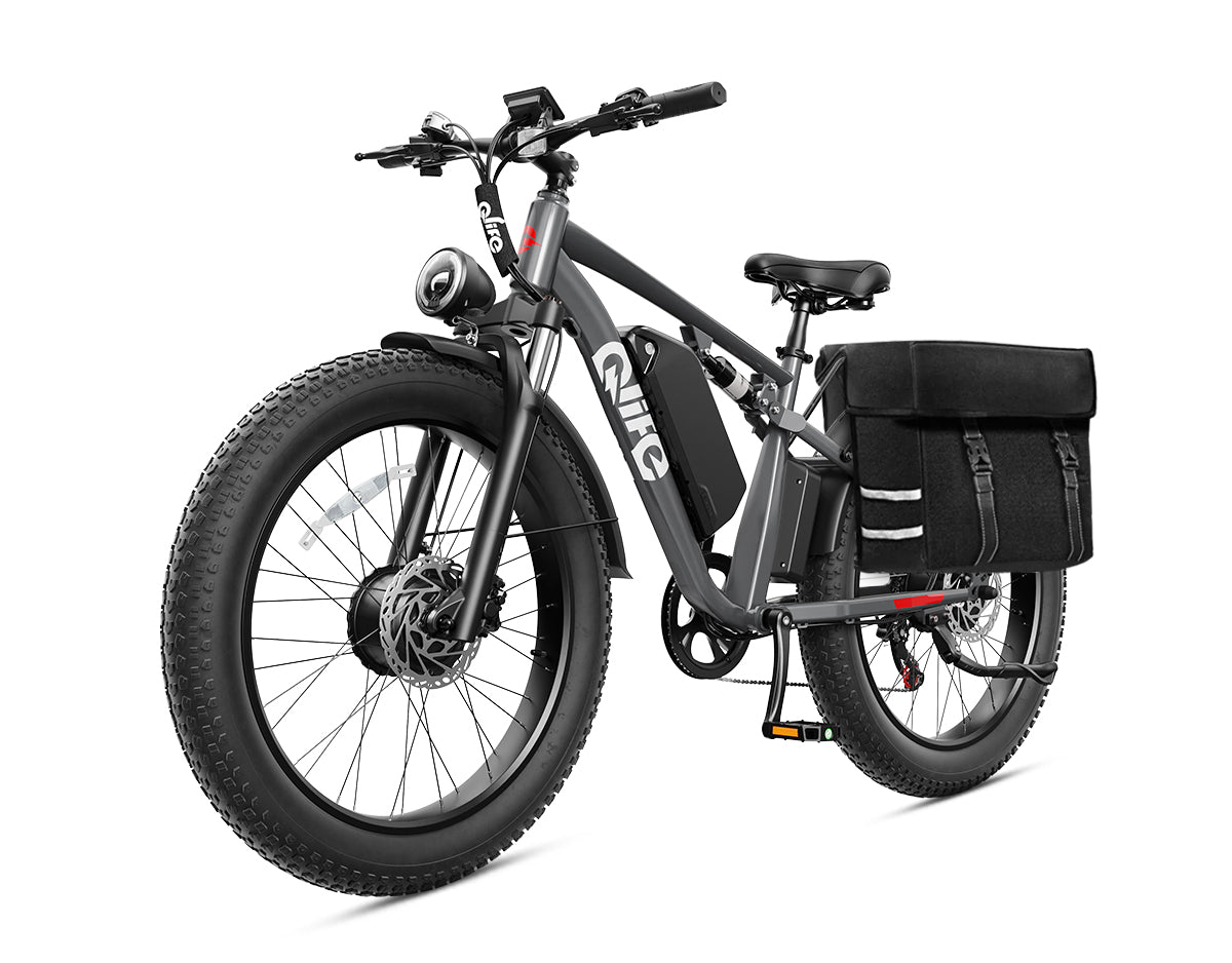Racer Max Dual Motor 26x4.0'' Fat Tire Electric Bike for Adults