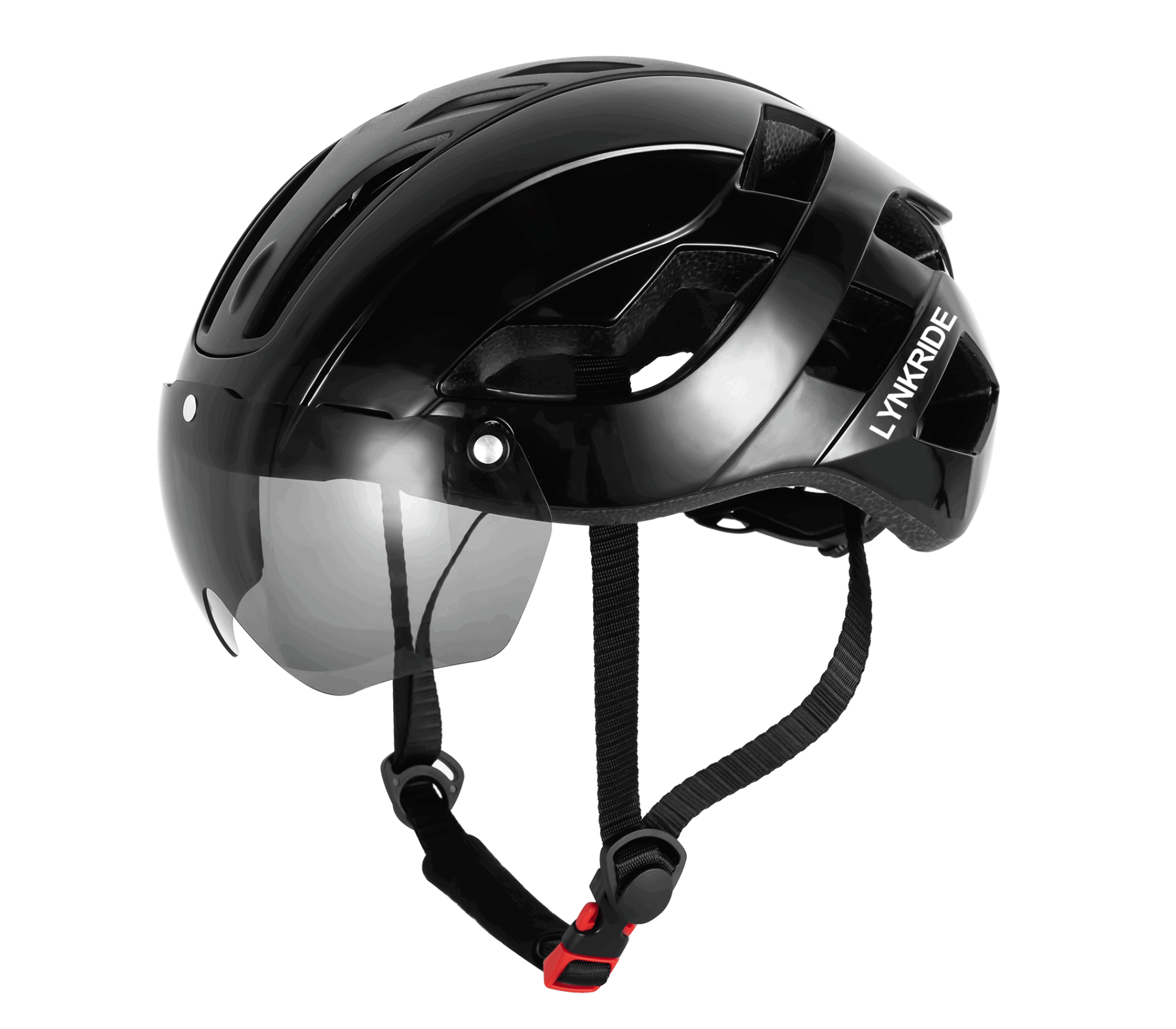 LYNKRIDE Adult Bike Helmet for Men Women Removable Goggle