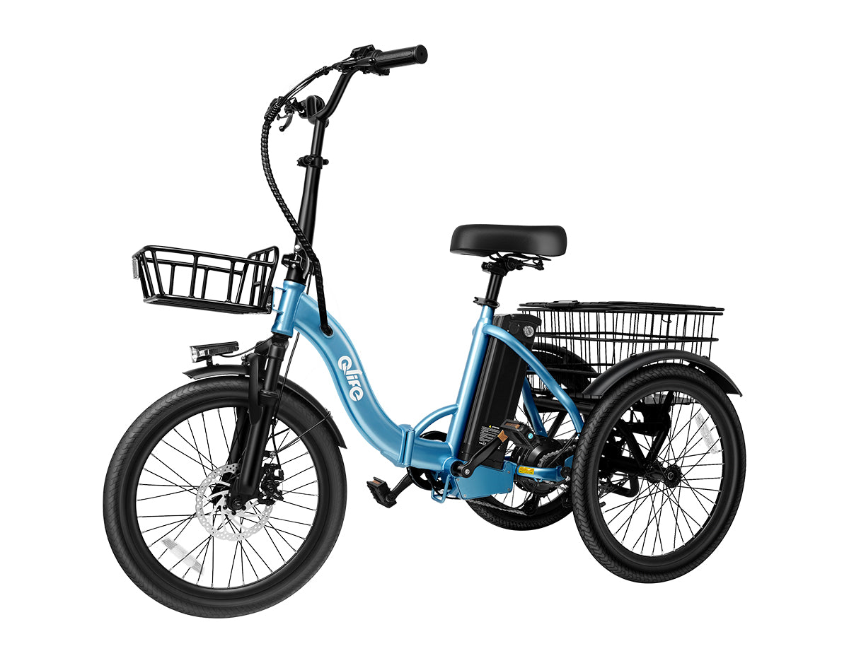 Triker Folding 3 Wheels Electric Bike
