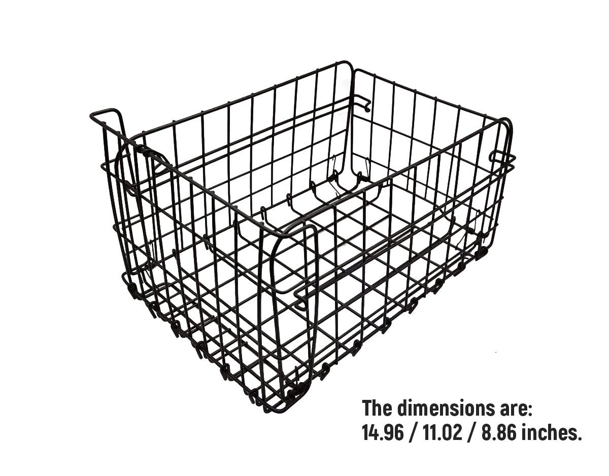 Foldable Rear Bike Basket