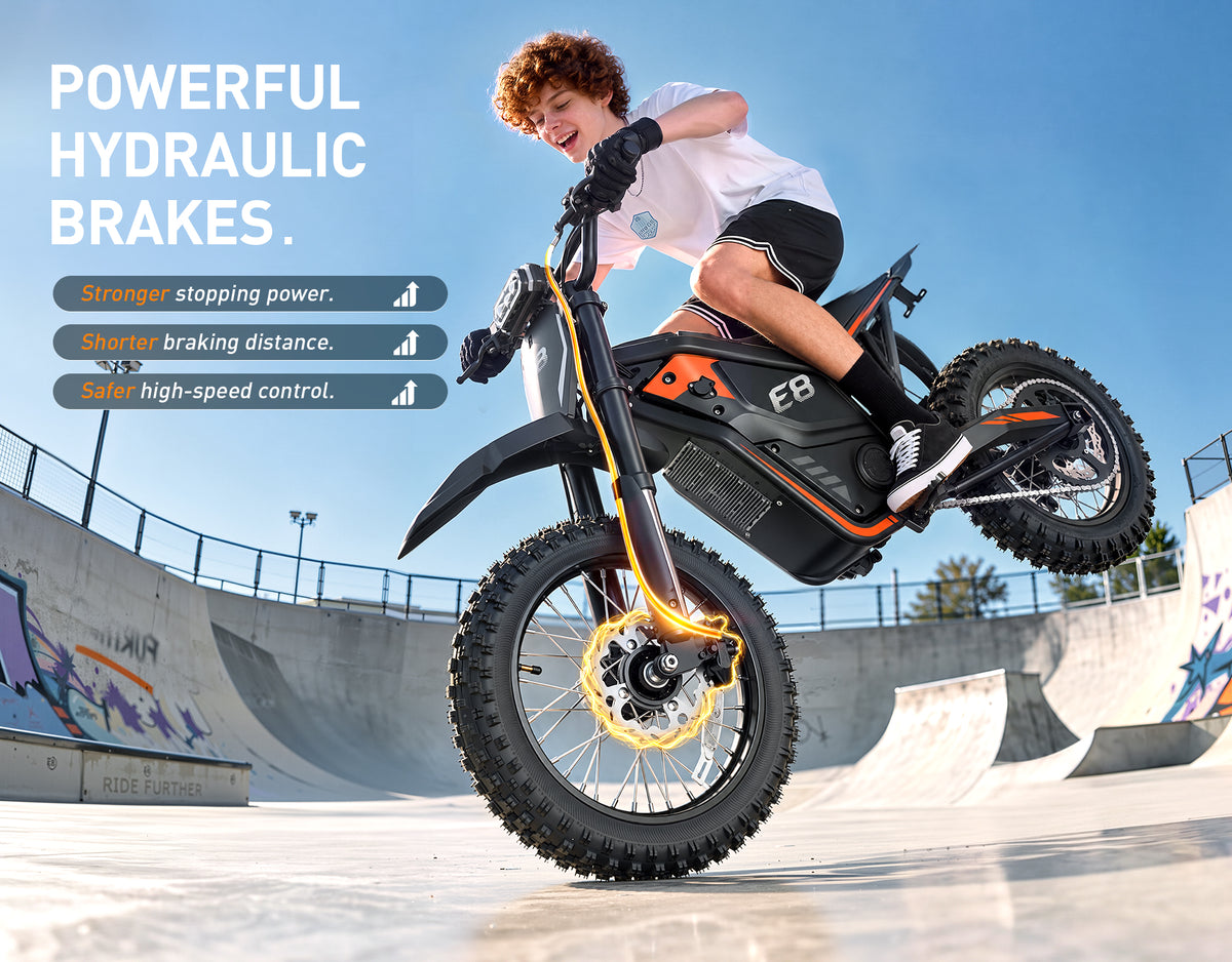 Vela E8 Electric Dirt Bike for Teens & Adults