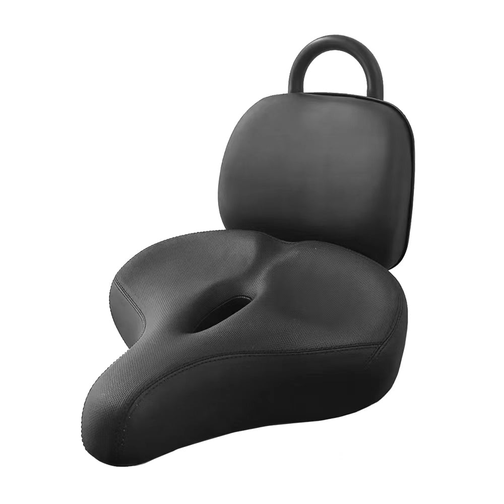 Extra Wide Bike Seat with Backrest