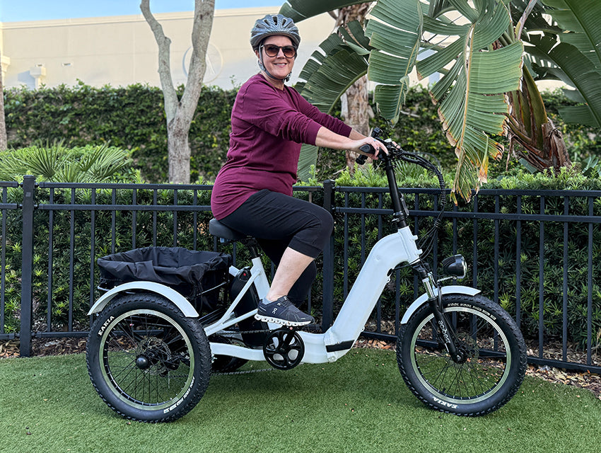 Triker Pro Folding 3 Wheels Electric Bike