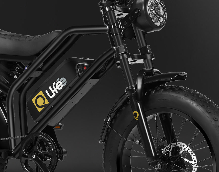 Full Suspension for Maximum Control and Comfort