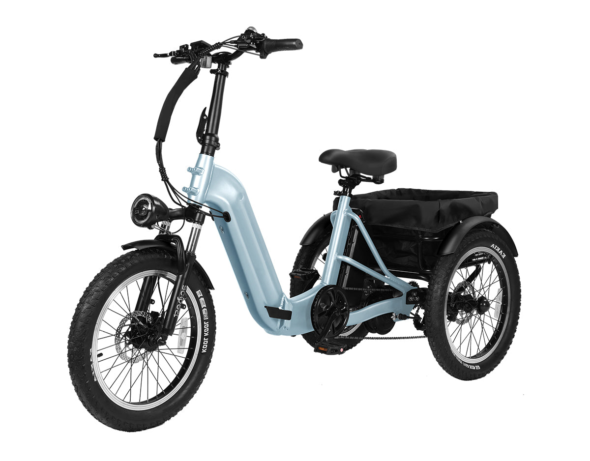 Triker Pro Folding 3 Wheels Electric Bike