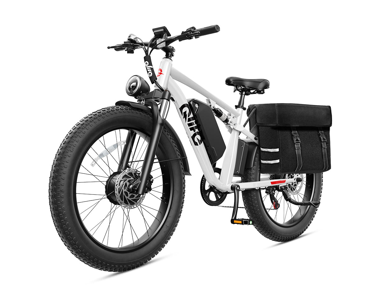 Racer Max Dual Motor 26x4.0'' Fat Tire Electric Bike for Adults