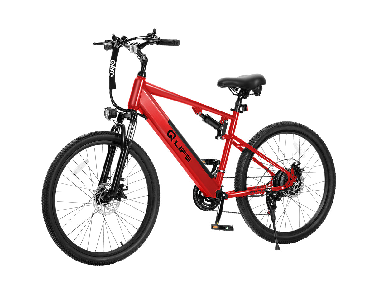 Cityone Step Over Ultra Full Suspension Mountain eBike for Adults