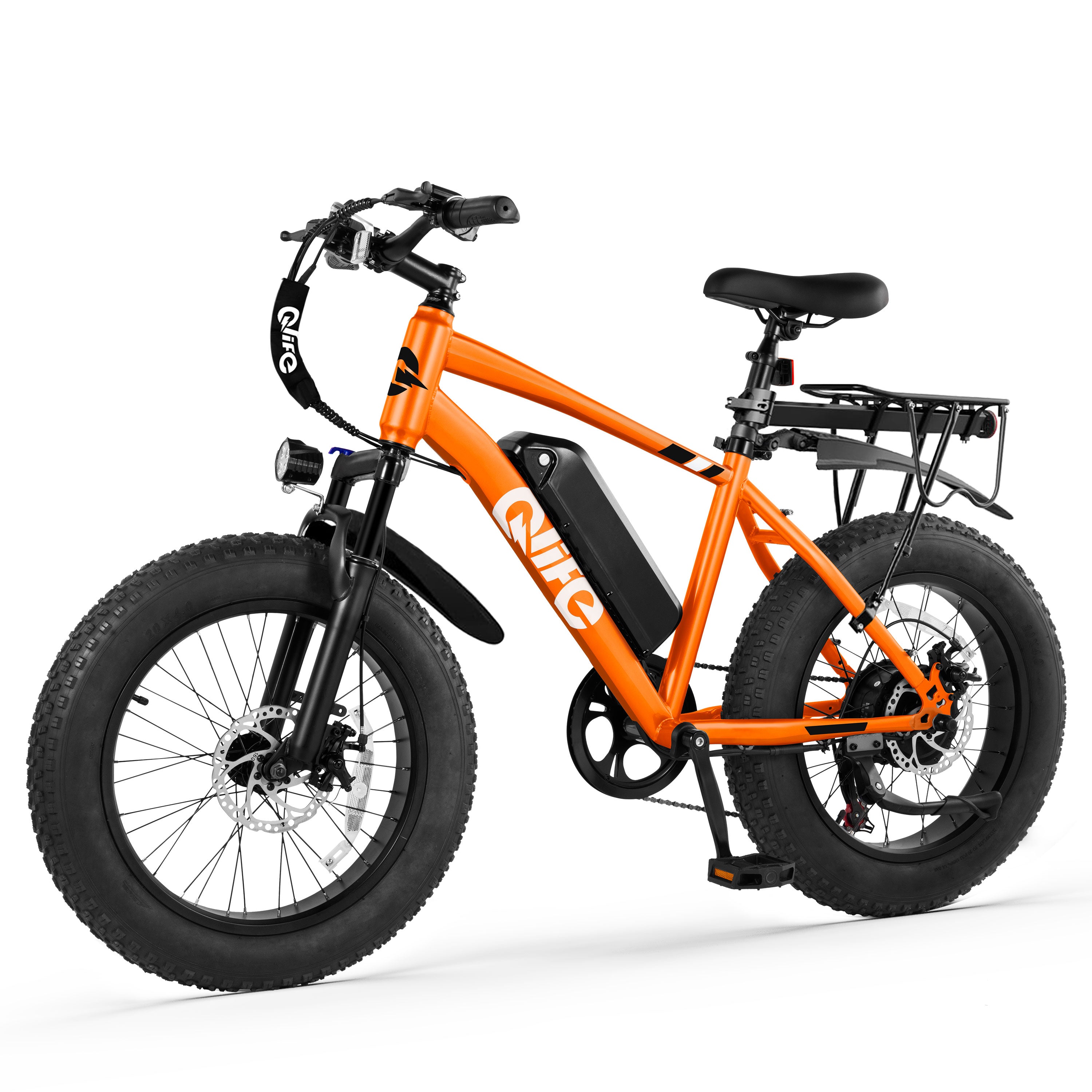 Racer 20x4.0'' Fat Tire Electric Bike For Adults