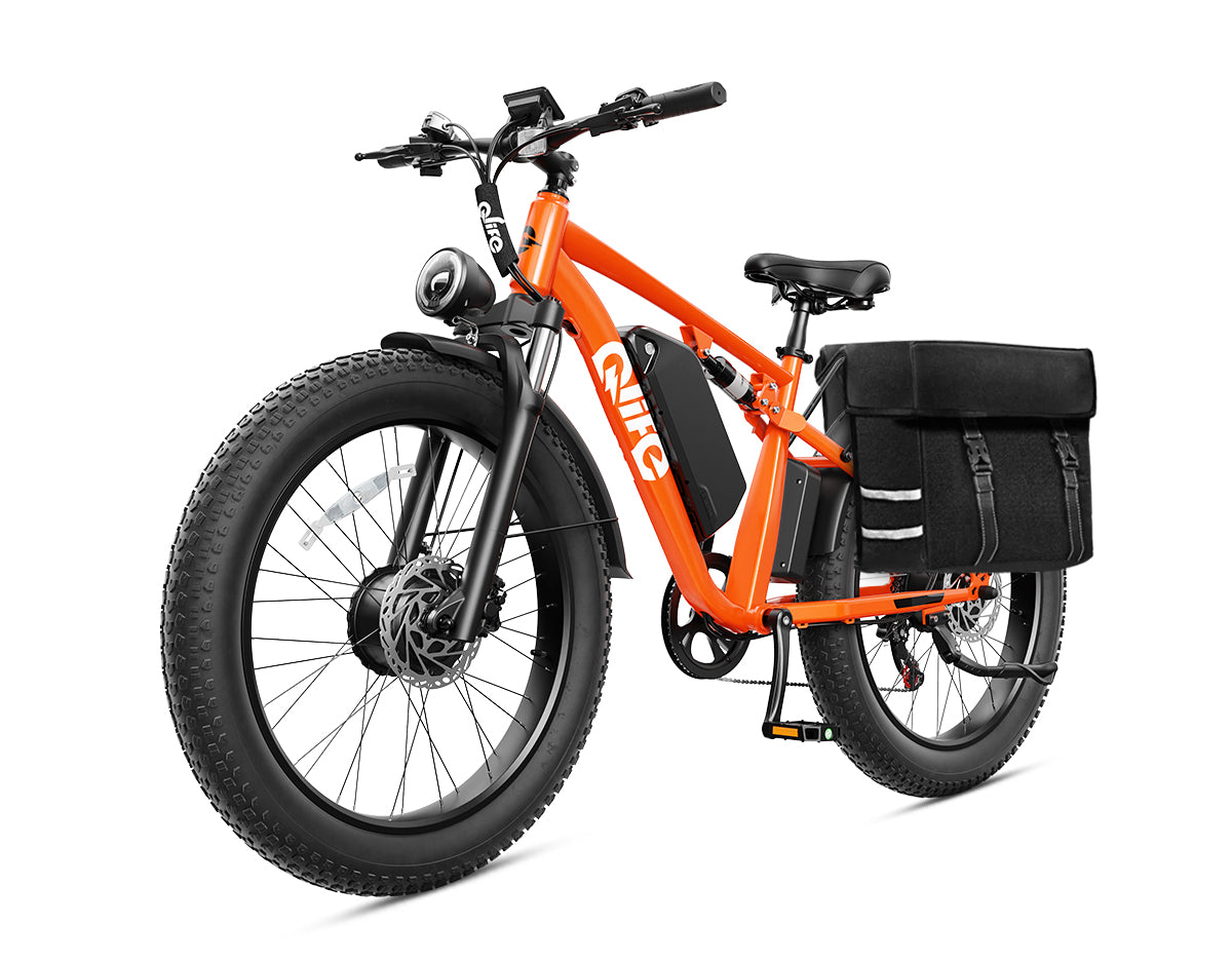 Racer Max Dual Motor 26x4.0'' Fat Tire Electric Bike for Adults