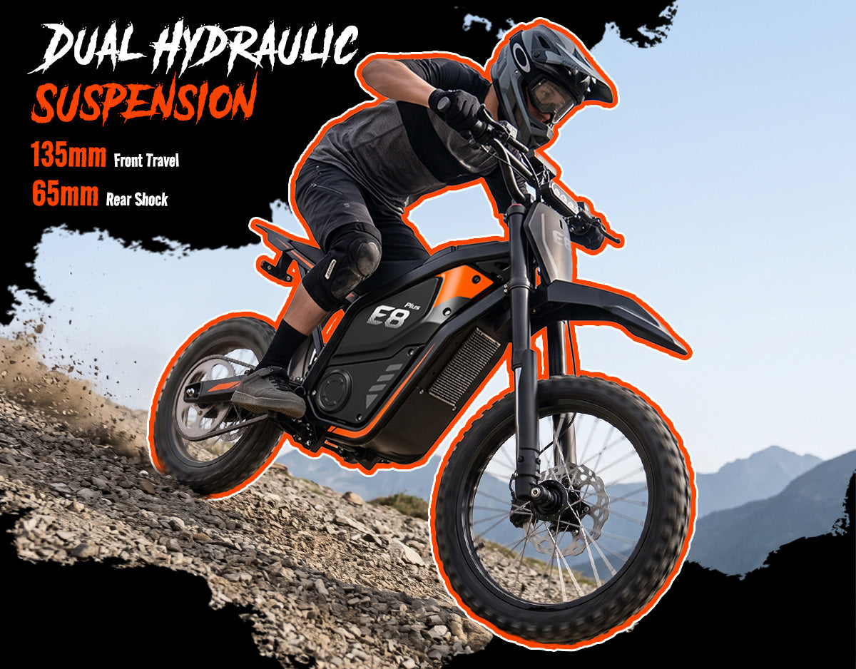 Vela E8 Plus Electric Dirt Bike for Teens & Adults