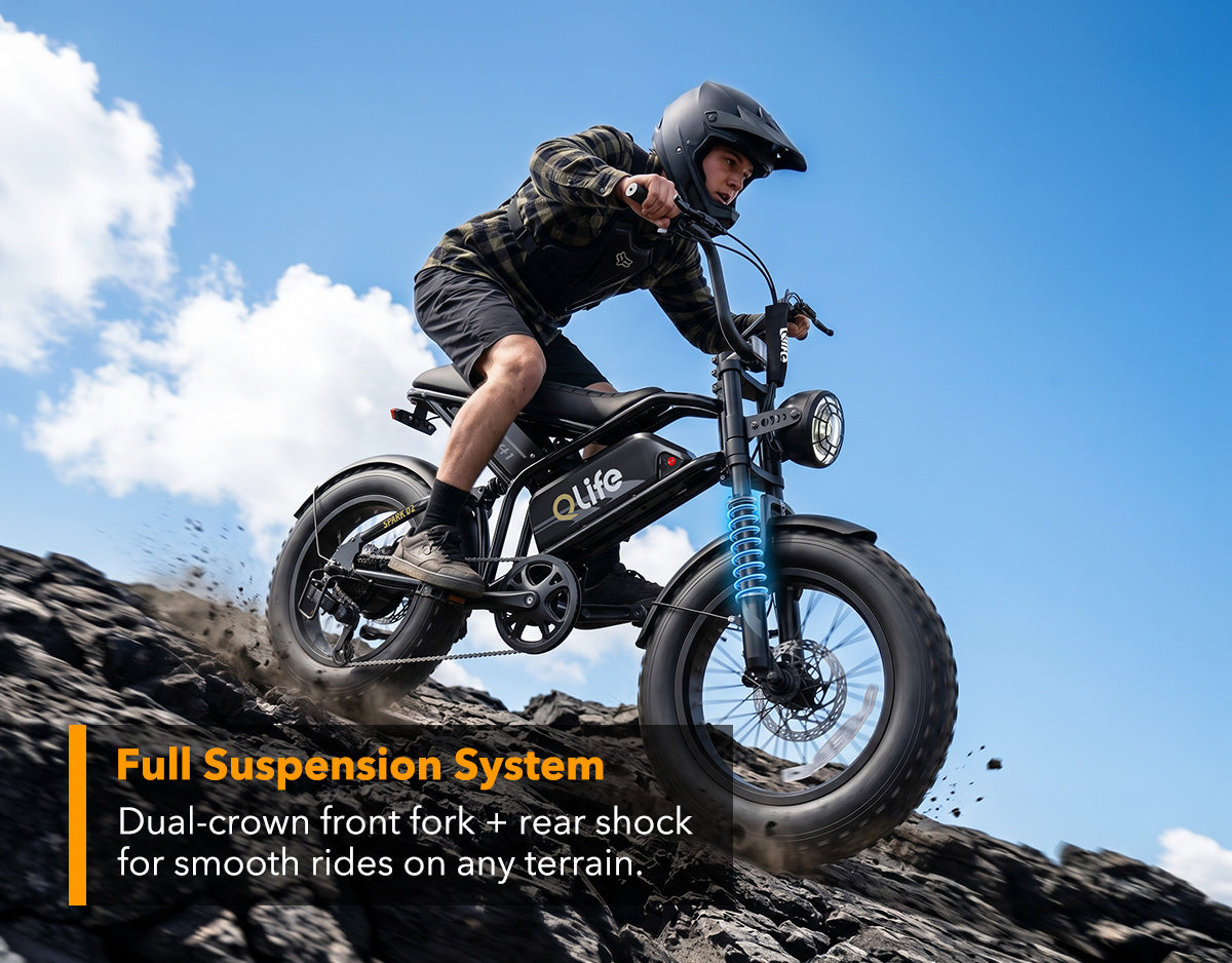 Spark D2 16x4.0" Moped-Style E-Bike