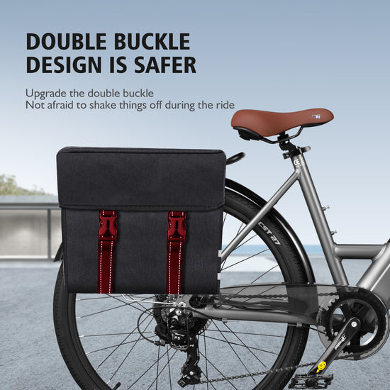 Free Bike Rack Pannier Bag*2