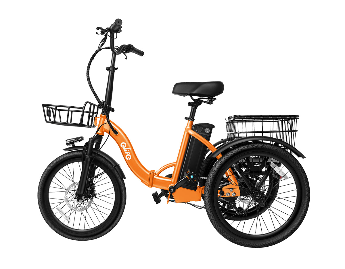 Triker Folding 3 Wheels Electric Bike