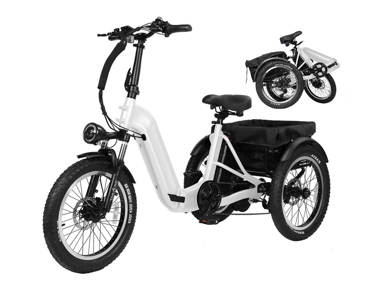 Triker Pro Folding 3 Wheels Electric Bike