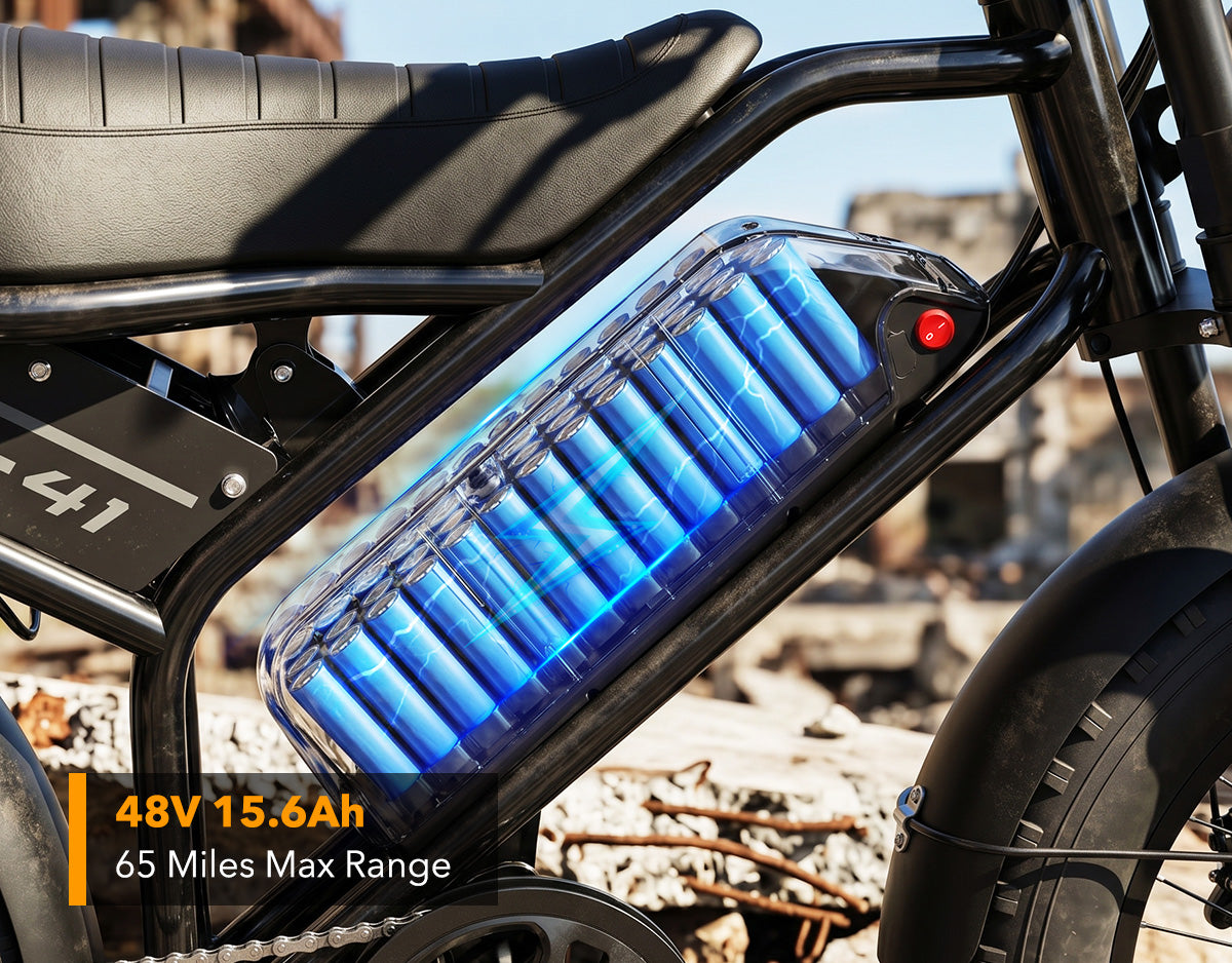 Spark D2 16x4.0" Moped-Style E-Bike