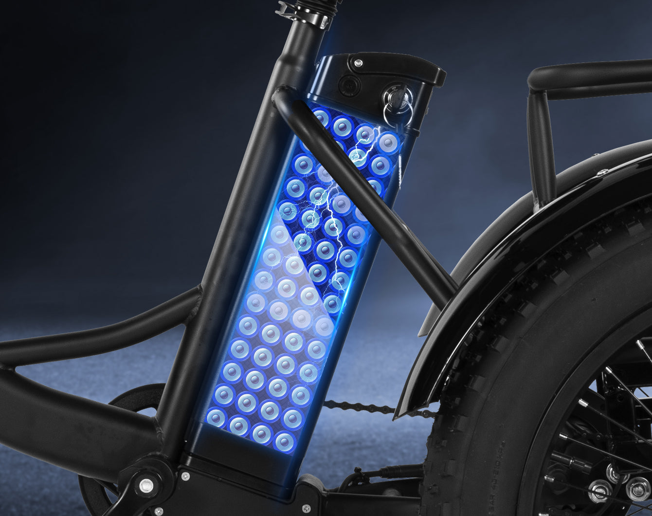 Long-Range 48V 13Ah Lithium Battery for Extended Rides