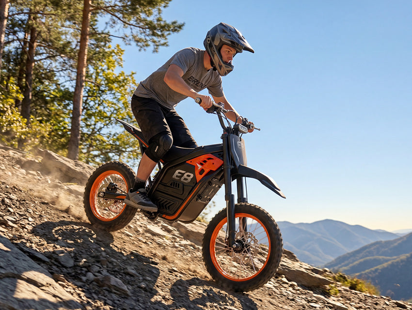 Vela E8 Electric Dirt Bike (Upgraded from E5) for Teens & Adults