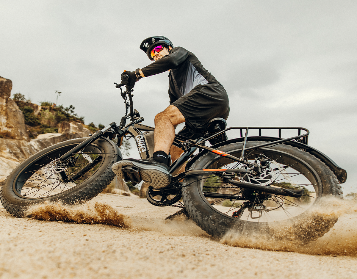 Racer Plus 26x4.0'' Fat Tire 2.0 Electric Bike For Adults