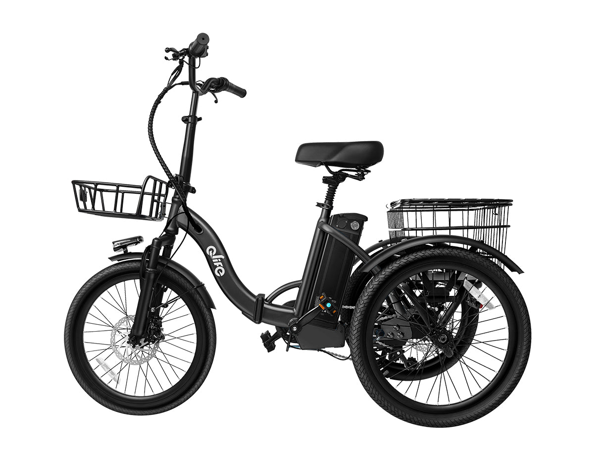 Triker Folding 3 Wheels Electric Bike