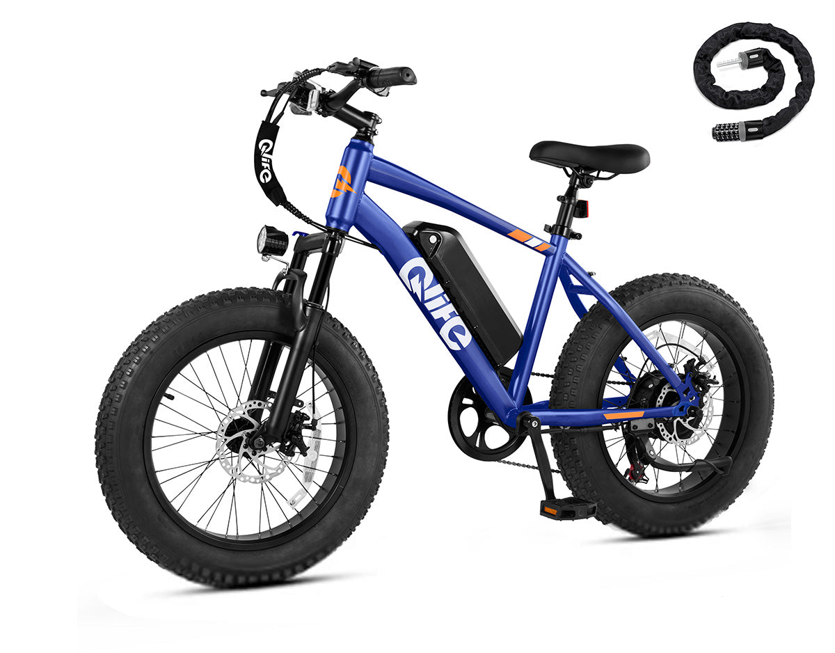 Racer 20x4.0'' Fat Tire Electric Bike For Adults