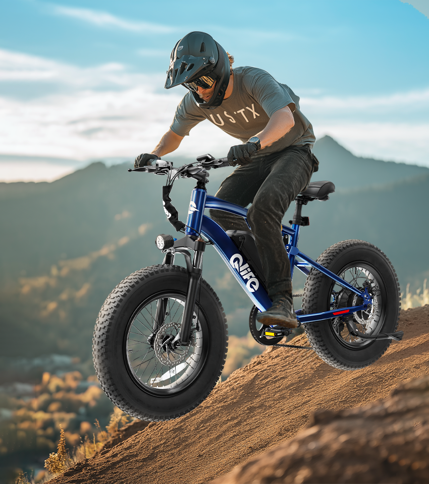 Racer 20x4.0'' Fat Tire 2.0 Electric Bike, Lifestyle 2