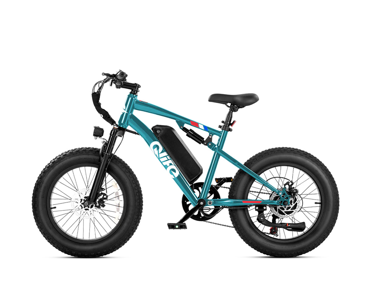 Racer 20x4.0'' Fat Tire 2.0 Electric Bike, Standard, Ocean Teal 4