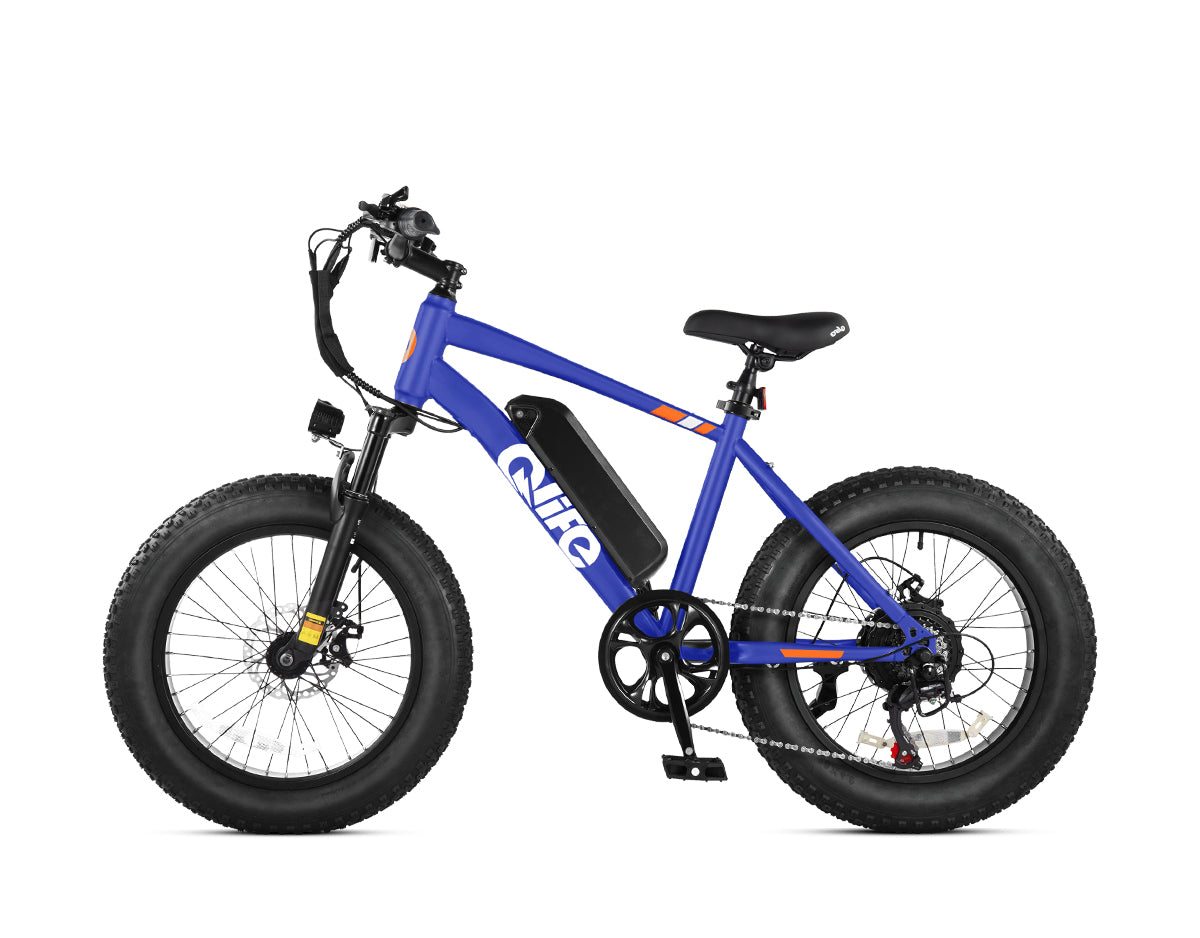 Racer 20x4.0'' Fat Tire Electric Bike For Adults, Standard, Navy 3