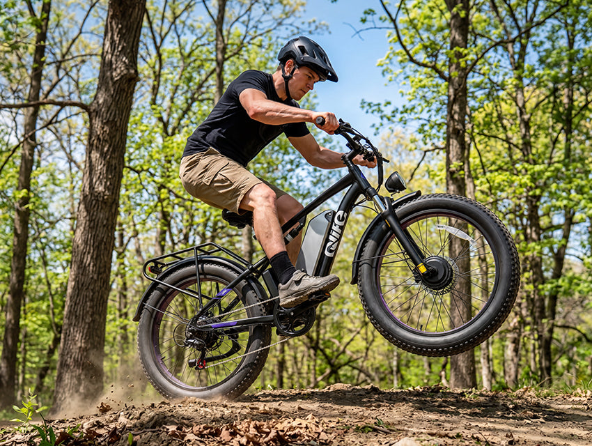 Racer Max Dual Motor 26x4.0'' Fat Tire Electric Bike for Adults, Lifestyle 4