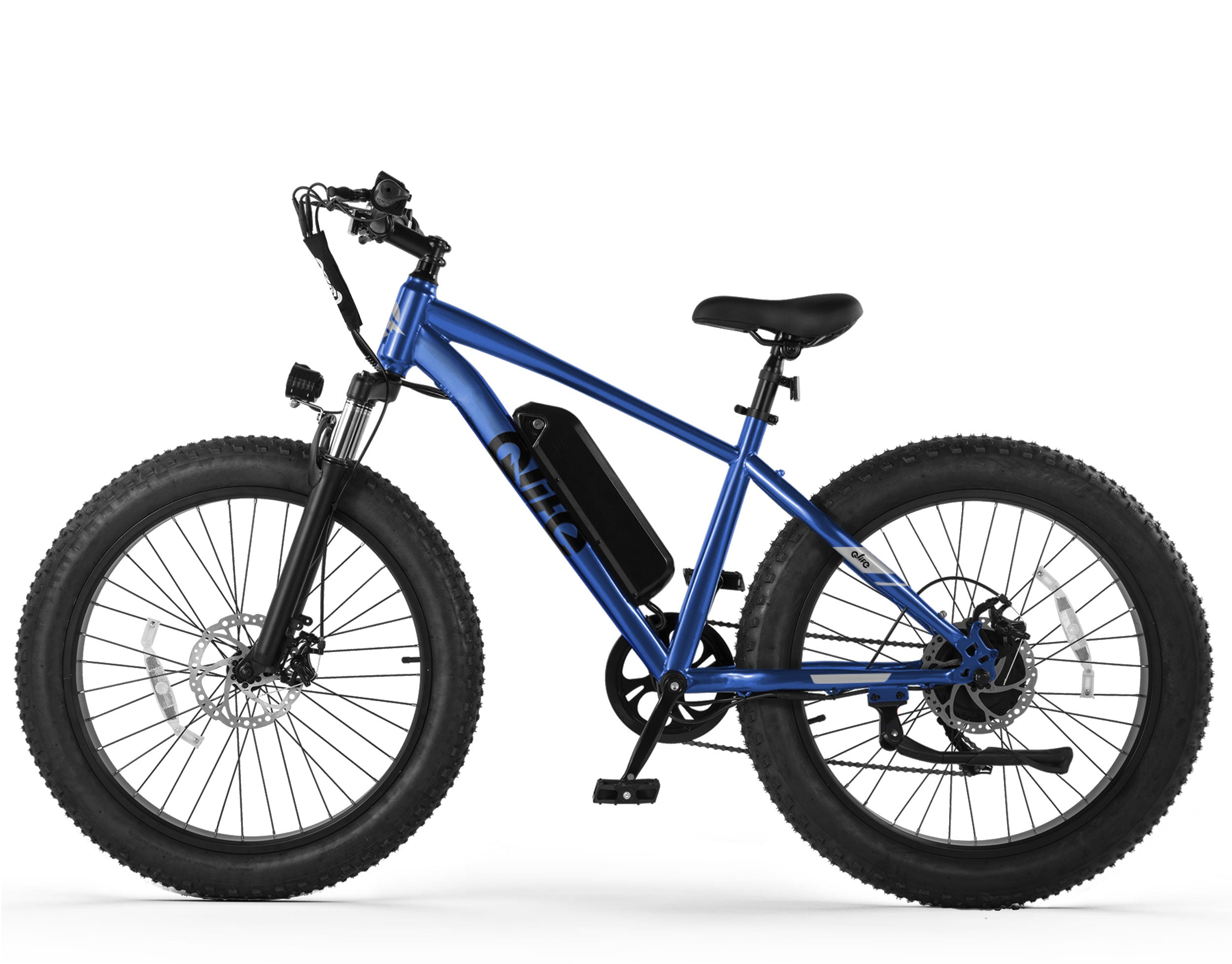 Racer Plus 26x4.0'' Fat Tire Electric Bike For Adults, Standard, Blue
