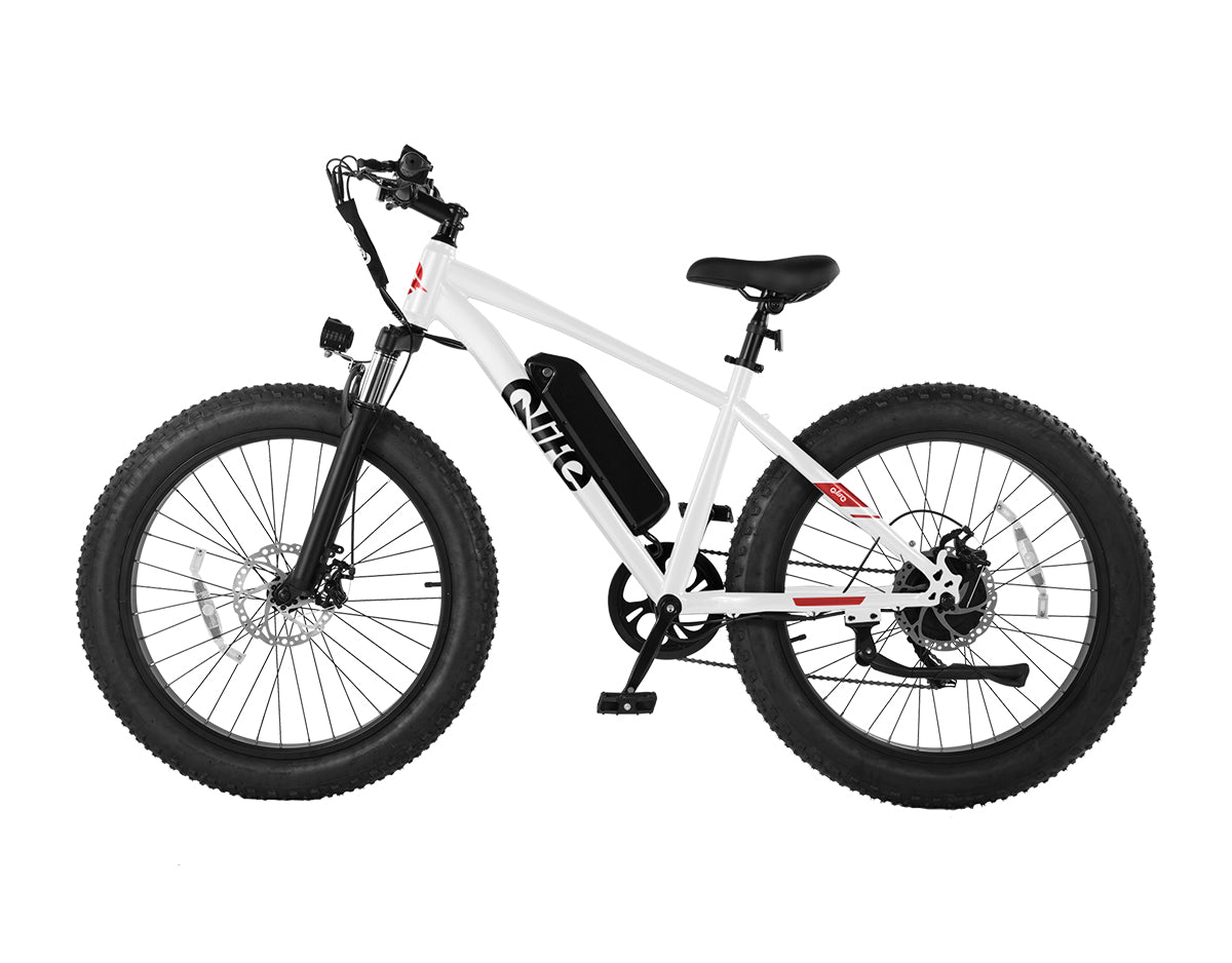 Racer Plus 26x4.0'' Fat Tire Electric Bike For Adults, Standard, White 3