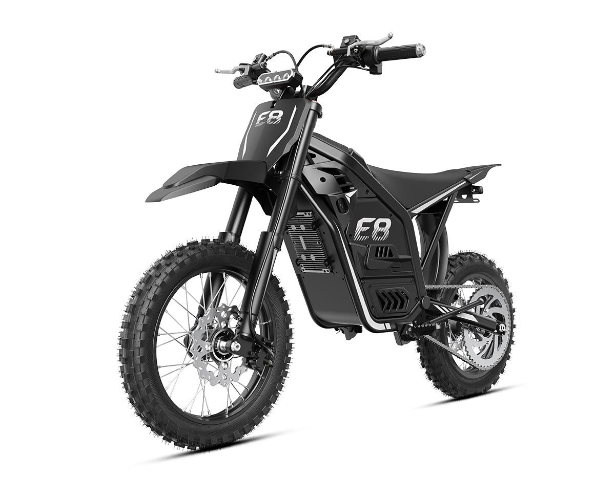 Vela E8 Electric Dirt Bike for Teens & Adults, Standard, Black 2
