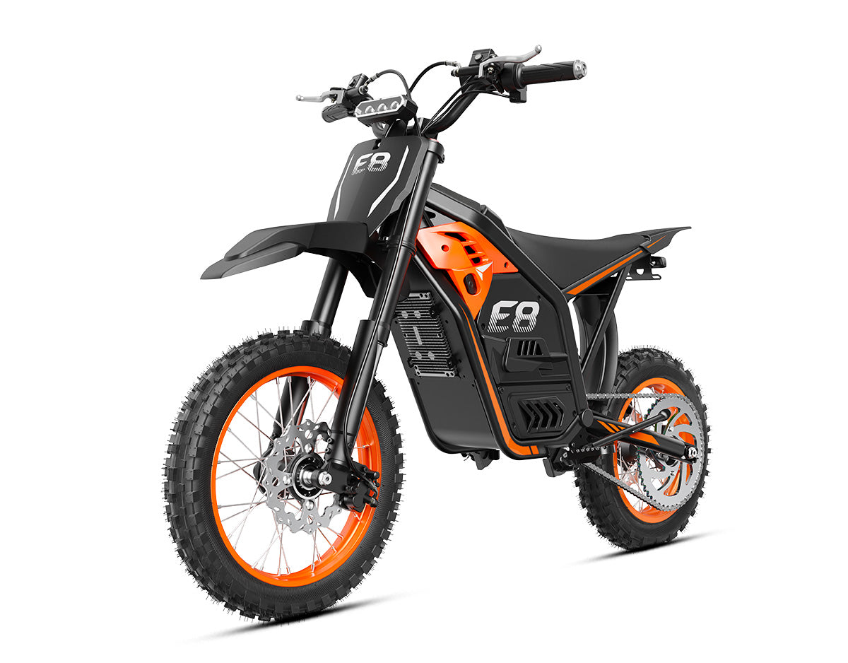 Vela E8 Electric Dirt Bike for Teens & Adults, Standard, Orange 2