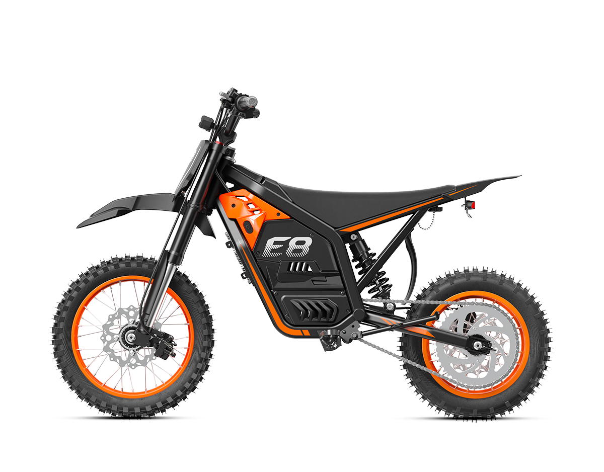 Vela E8 Electric Dirt Bike for Teens & Adults, Standard, Orange 3