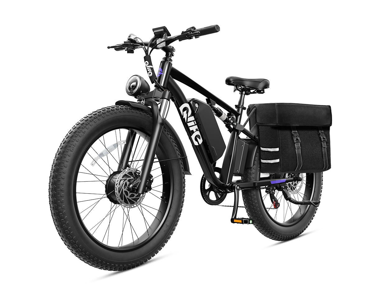 Racer Max Dual Motor 26x4.0'' Fat Tire Electric Bike for Adults
