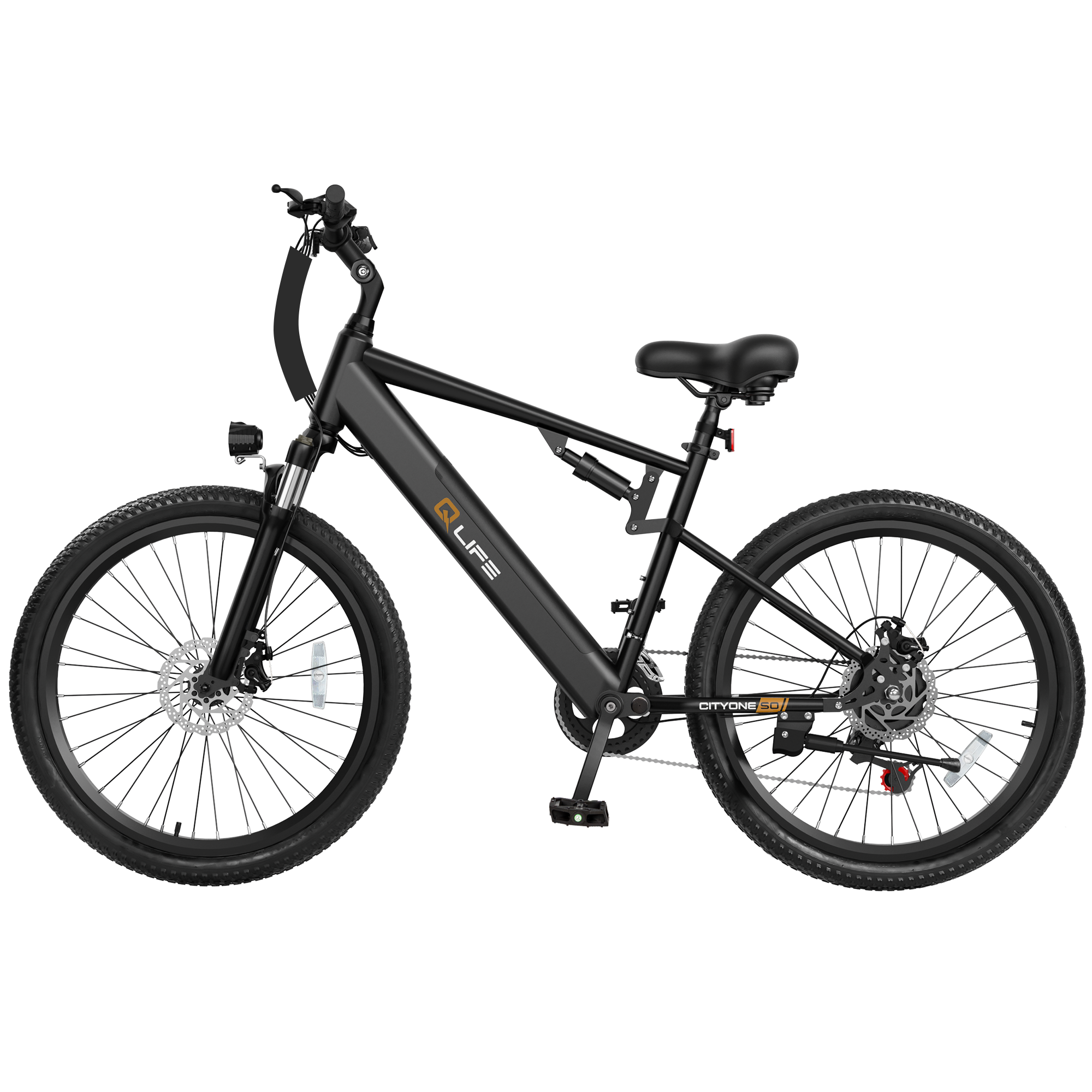 Cityone Step Over Ultra Full Suspension Mountain eBike for Adults