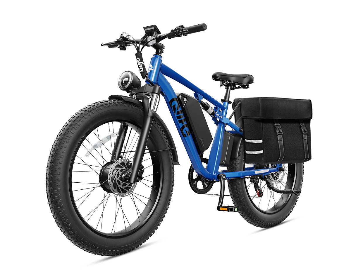 Racer Max Dual Motor 26x4.0'' Fat Tire Electric Bike for Adults