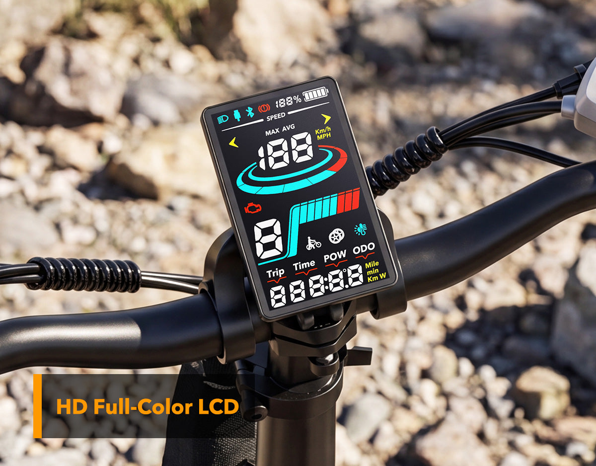 Hunter Plus All-Terrain Folding Electric Bike for Adults