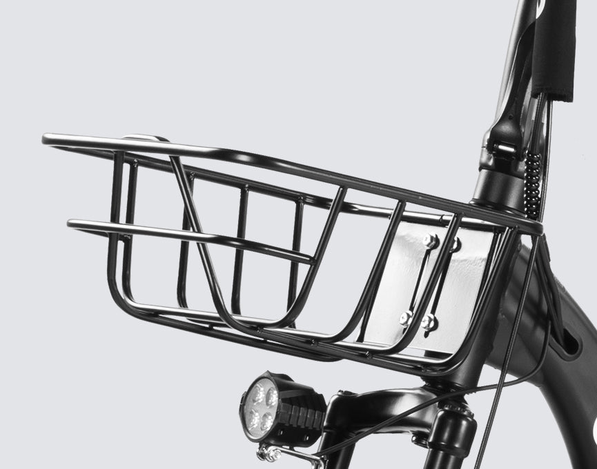 Front Basket for Convenient Cargo Carrying