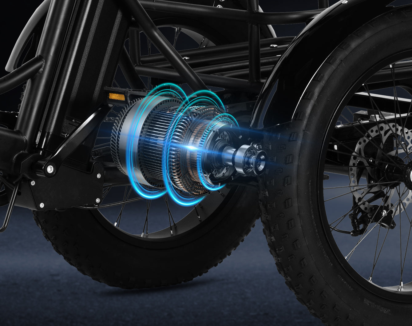 1200W Peak Motor with 70Nm High Torque