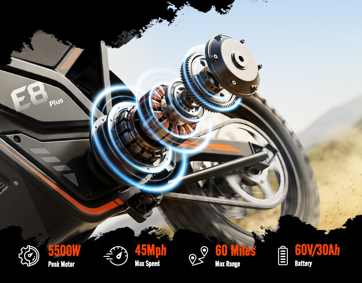Vela E8 Plus Electric Dirt Bike for Teens & Adults
