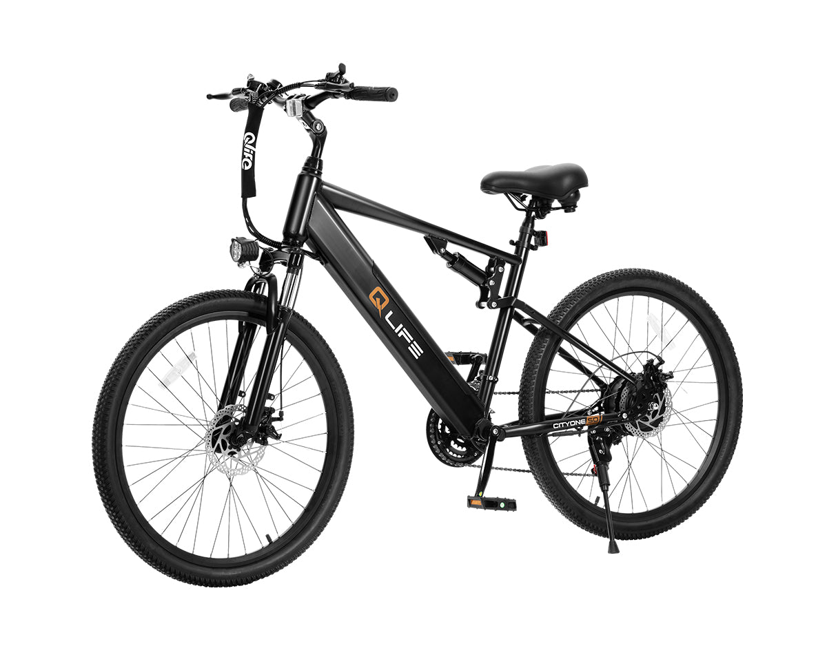 Cityone Step Over Ultra Full Suspension Mountain eBike for Adults
