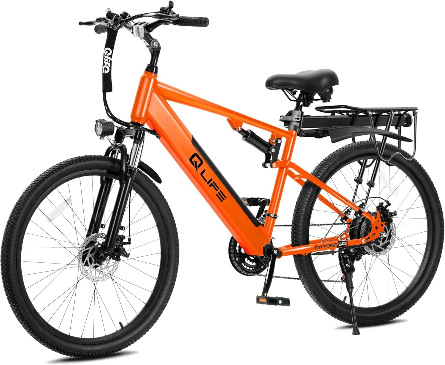 Cityone Step Over Ultra Full Suspension Mountain eBike for Adults