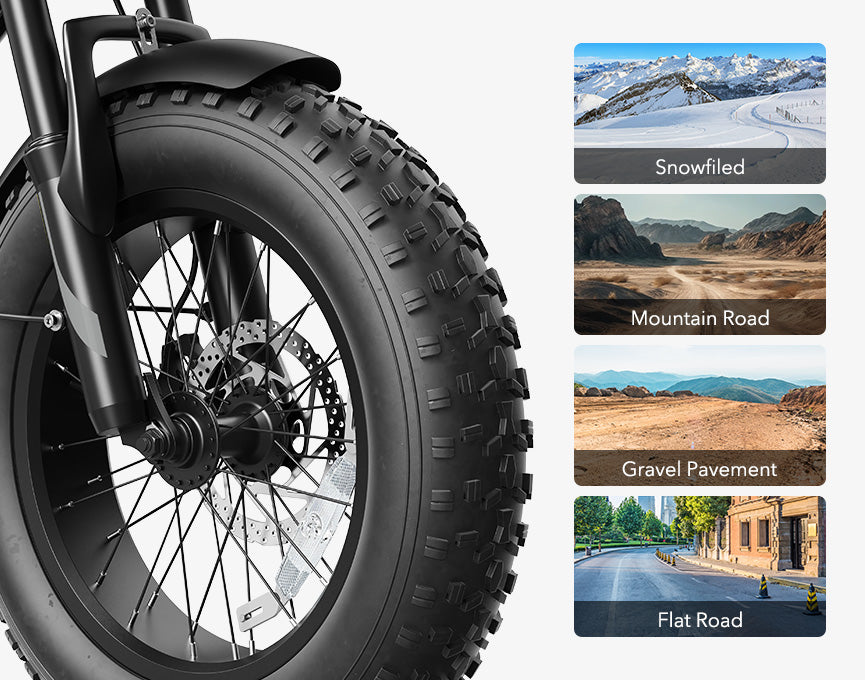 Strong Grip All-Terrain Stability