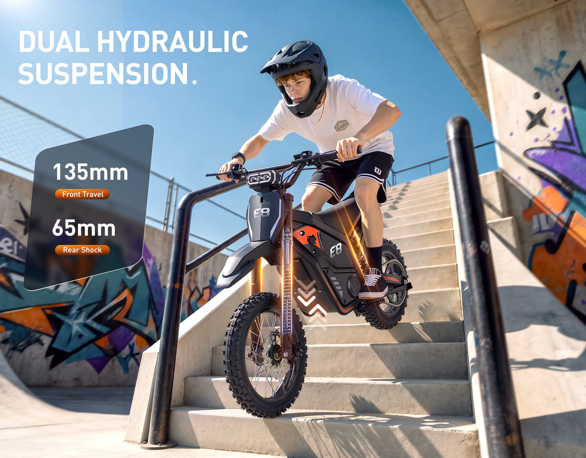 Vela E8 Electric Dirt Bike for Teens & Adults