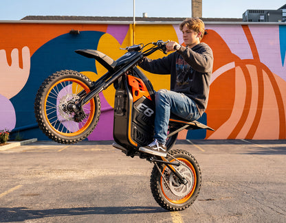 Vela E8 Electric Dirt Bike (Upgraded from E5) for Teens & Adults