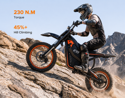 Vela E8 Electric Dirt Bike for Teens & Adults